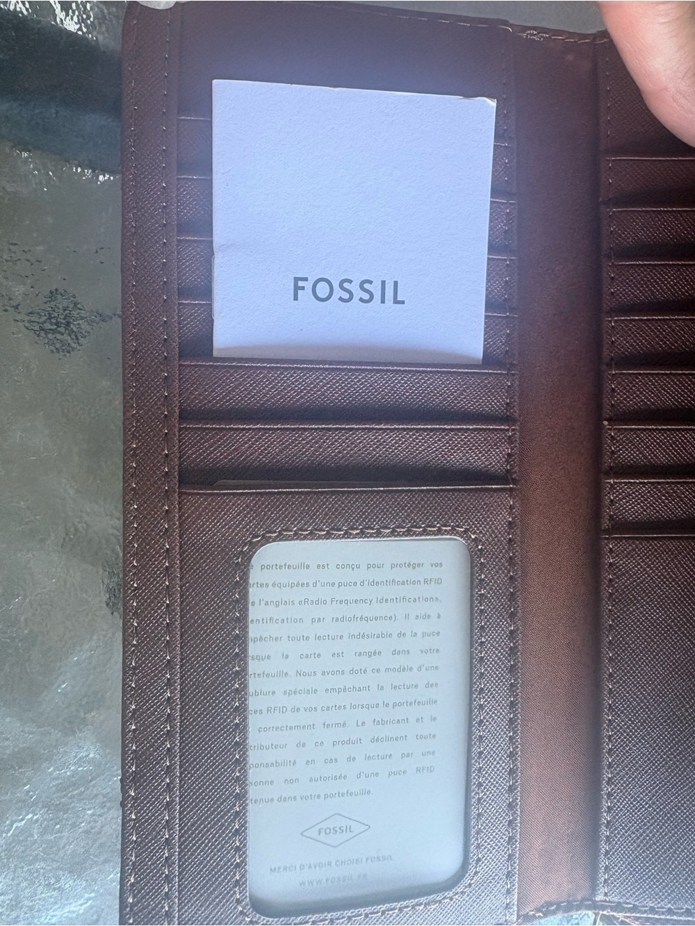 Fossil Jori flip clutch wallet - Picture 5 of 8